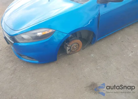 2015 Dodge Dart Sxt из США, поврежденный, VIN 1C3CDFBB2FD243172